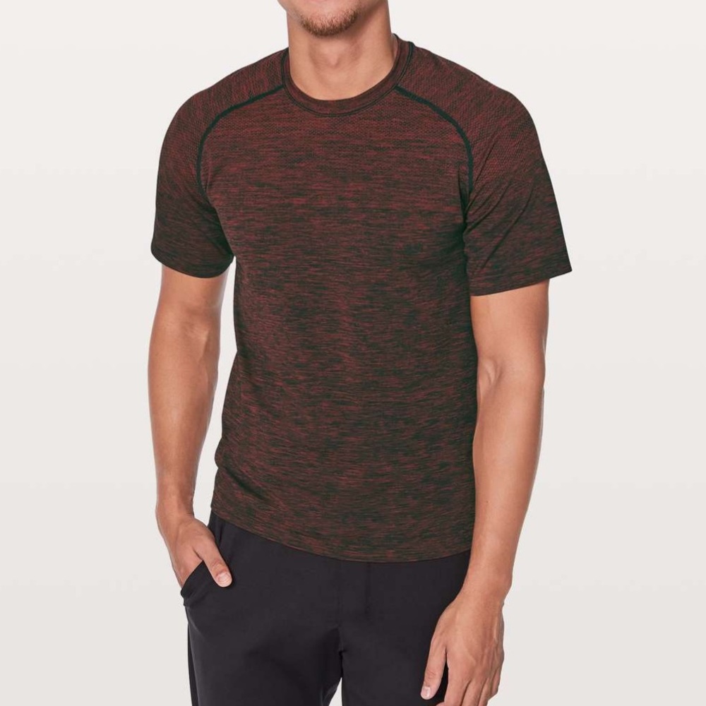 Metal Vent Tech Short Sleeve (Oxblood / Black)